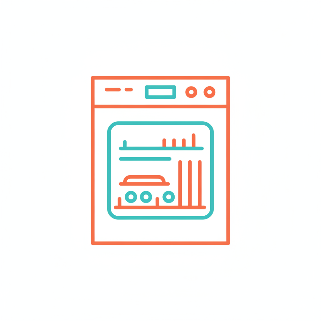 Dishwasher repair icon